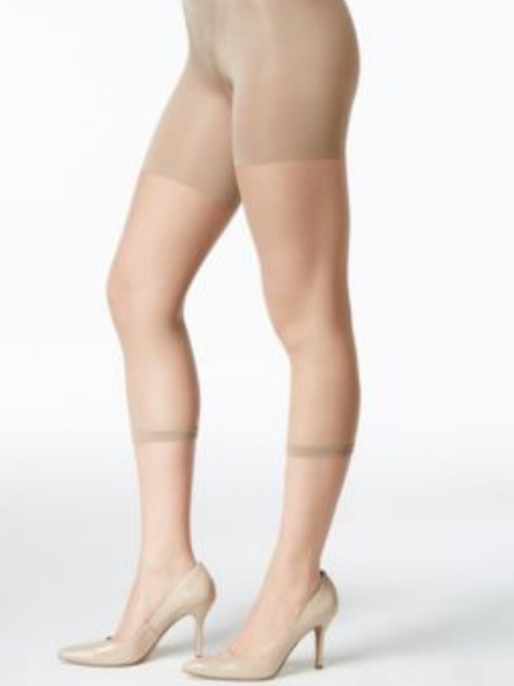 SPANX Higher Power High Waisted Footless Shaper - Size D Color Nude1